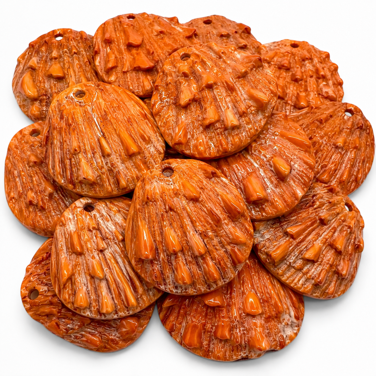 Spiny Oyster Shell Beads