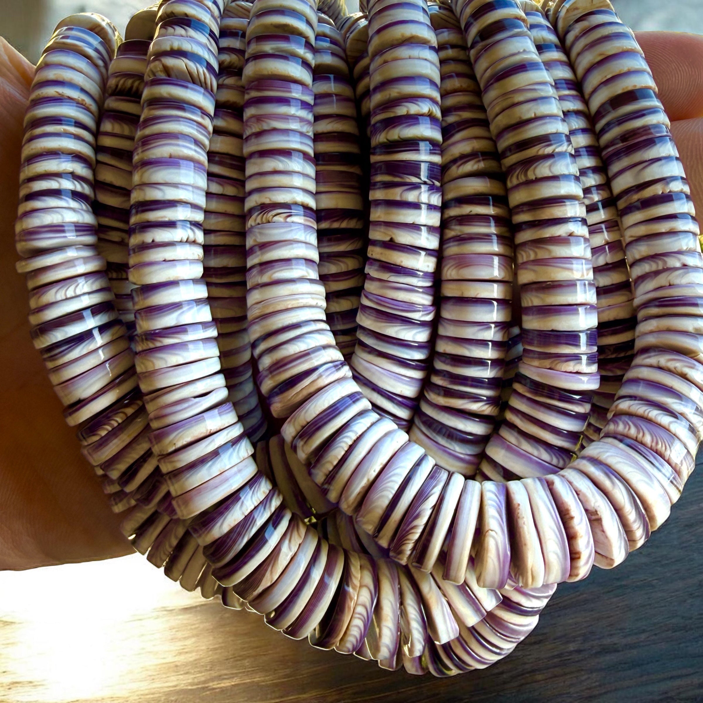 Wampum Shell Beads