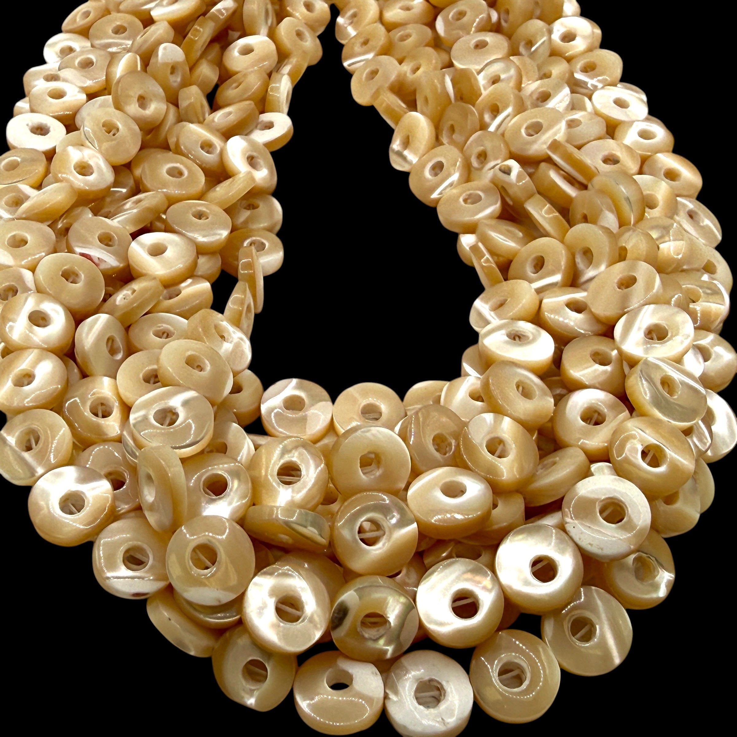 Troca Shell Beads