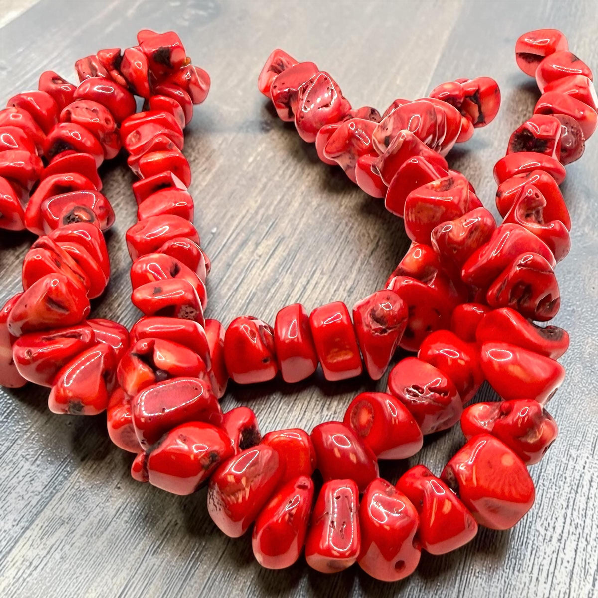 20-30mm Darkest Bamboo Coral Beads Organic Black Matrix - Authentic Indonesian Reef Origin - Men's Jewelry 3D Freeform Chunky Nugget