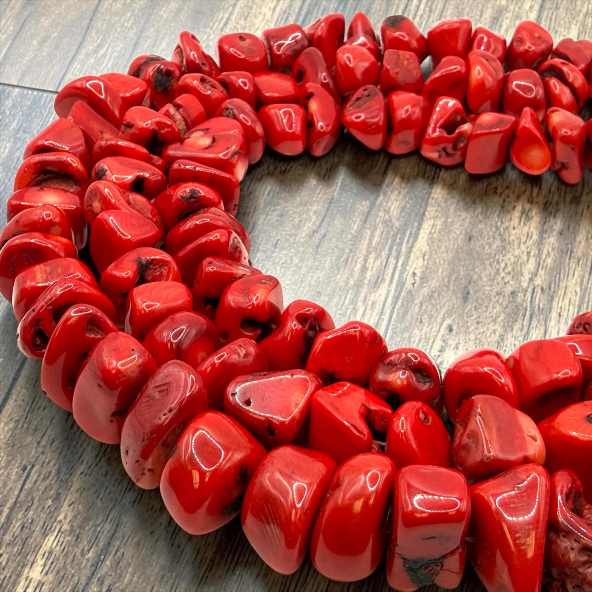 15-20mm Darkest Bamboo Coral Beads Organic Black Matrix - Authentic Indonesian Reef Origin - Men's Jewelry - 3D Freeform Chunky Nugget
