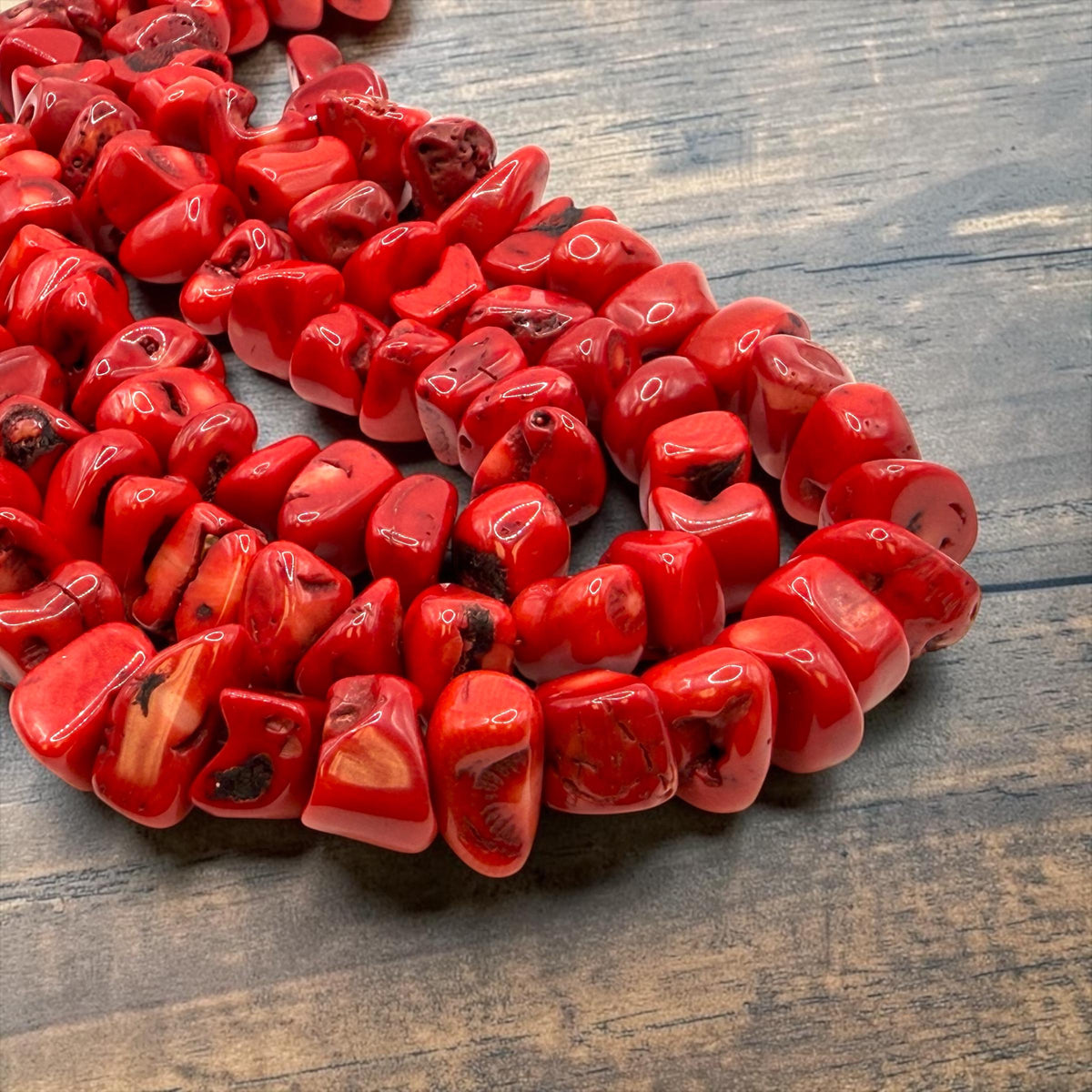 20-30mm Darkest Bamboo Coral Beads Organic Black Matrix - Authentic Indonesian Reef Origin - Men's Jewelry 3D Freeform Chunky Nugget